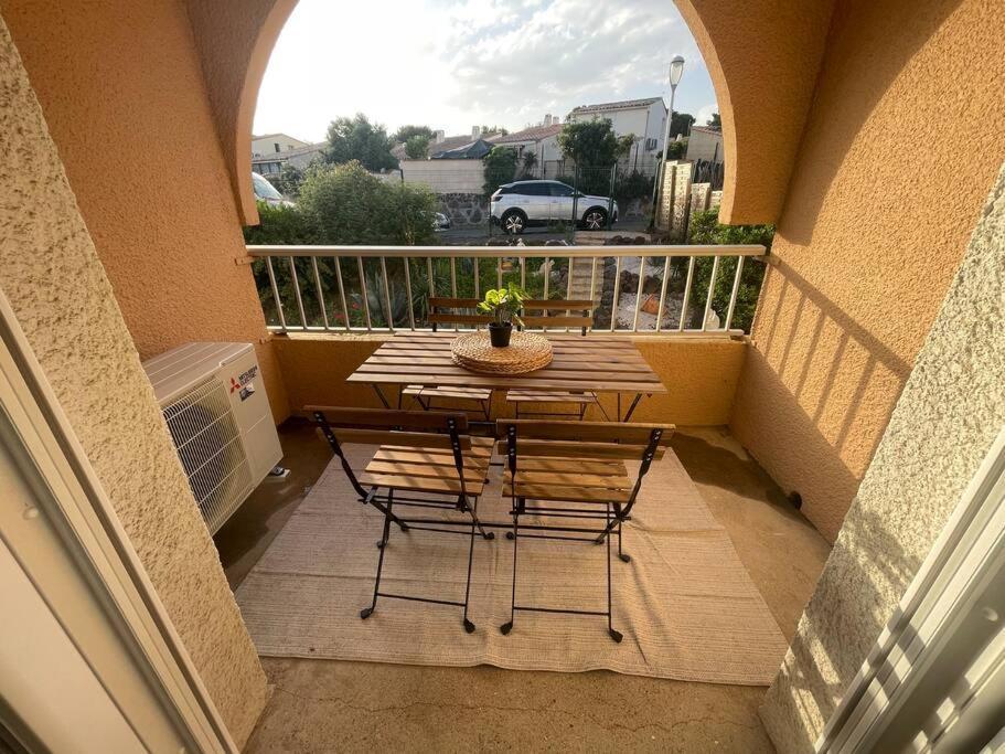 Appartement Cap D'Agde Dans Residence Avec Piscine Eksteriør billede